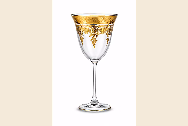 Komplet 6szt do wina czerwonego 260ml Jesolo Gold-JGB