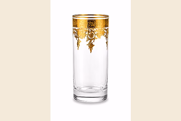 Elegancki zestaw szklanka wysoka 300ml Jesolo Gold-JGD