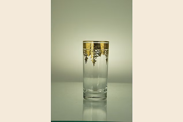 Elegancki zestaw szklanka wysoka 300ml Jesolo Gold-JGD