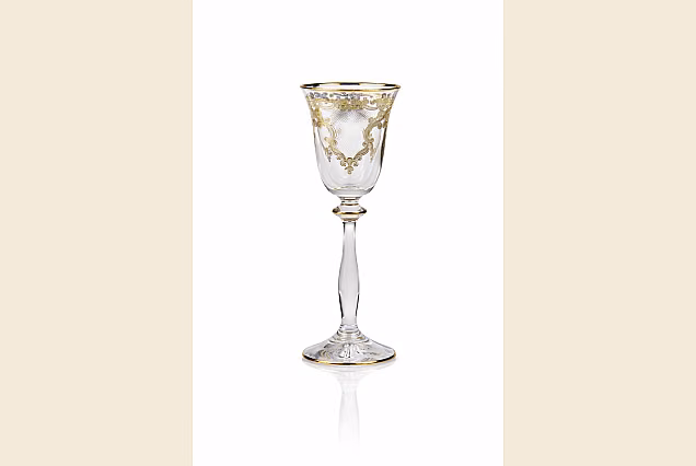 Złocone kieliszki do likieru 60ml Siena-SD