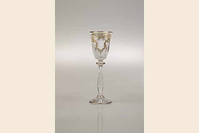 Złocone kieliszki do likieru 60ml Siena-SD