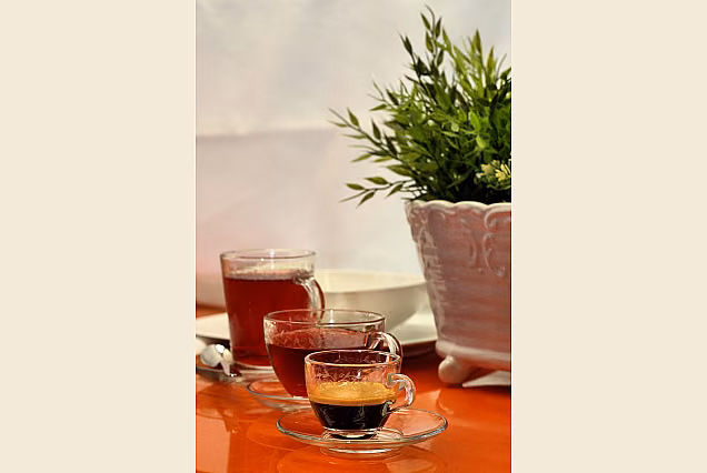 Szklanki do cappuccino ze spodkiem-zestaw 6szt Venezia