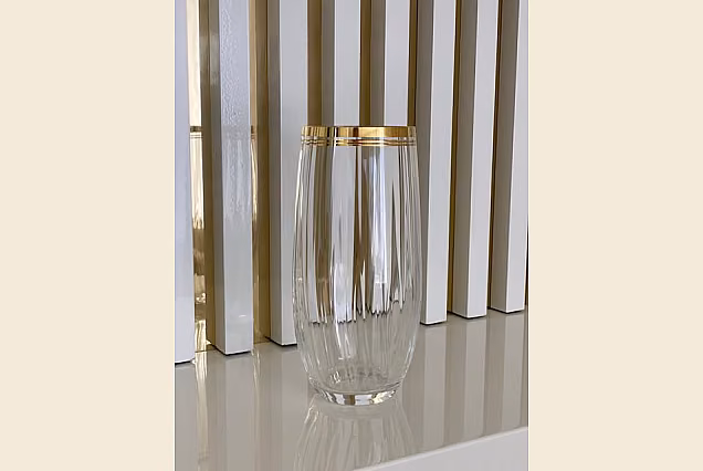 Marble Gold-MGD-szklanki wysokie 350ml