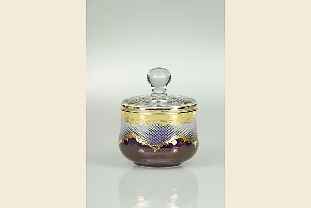 Śliczna cukierniczka Bejrut Violet-BBH