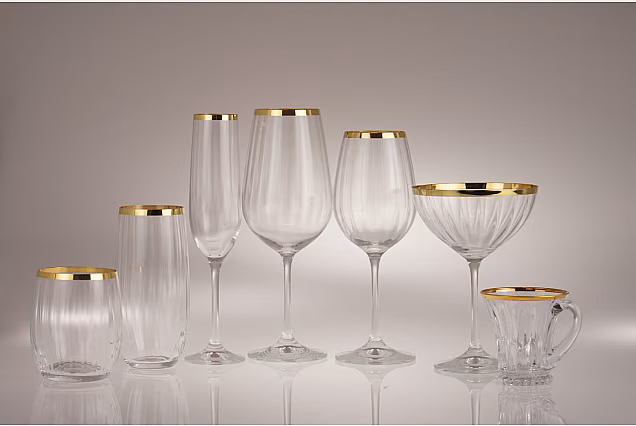 Faro Gold Optic-FGOB-kieliszki do wody 550ml
