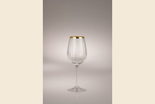 Faro Gold Optic-FGOC-kieliszki do wina 350ml
