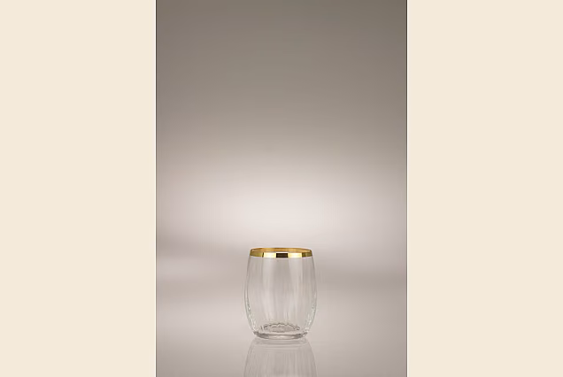 Faro Gold Optic-FGOE-szklanki niskie 300ml